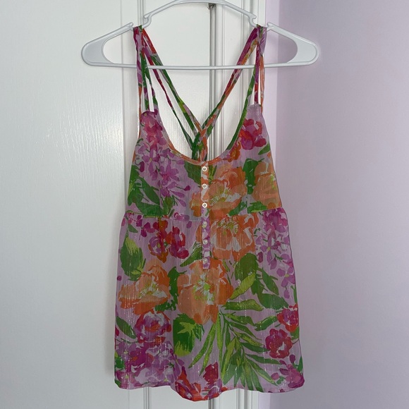 Aeropostale Floral Tank - Picture 1 of 5
